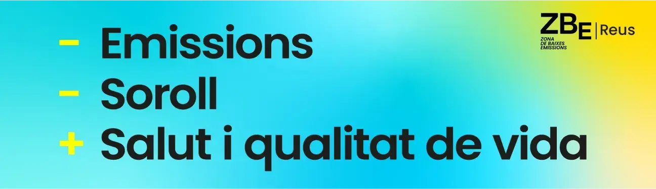 Bonner de la Zona de Baixes Emissions de Reus